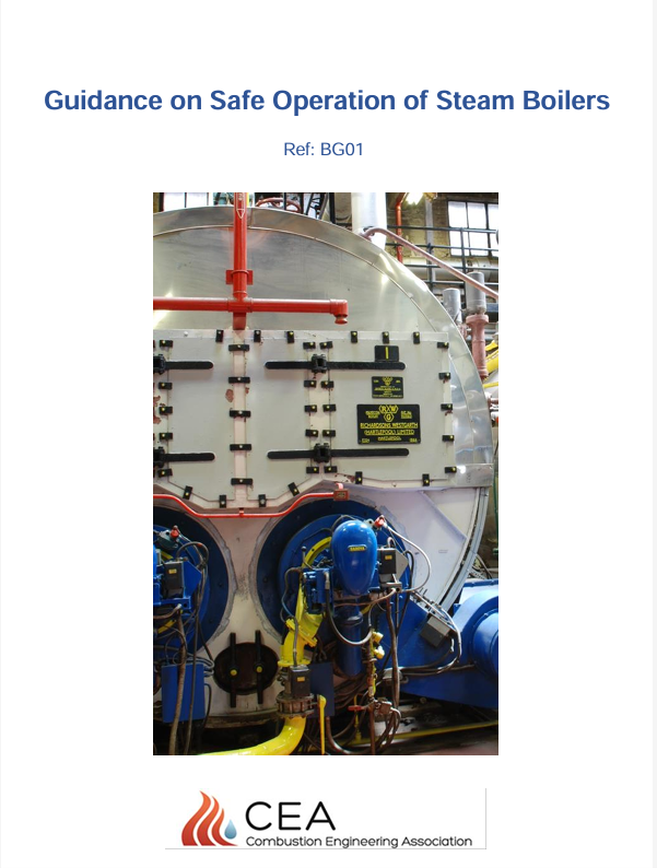 BG01 – Guidance on Safe Operation of Steam Boilers 